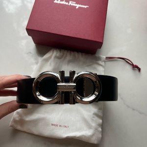 Men’s Salvatore Ferragamo Reversible Belt
